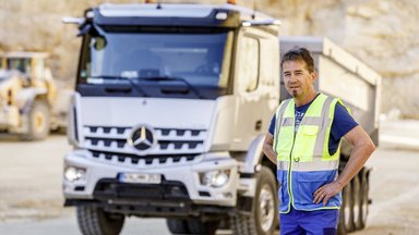 Der neue Mercedes-Benz Arocs auf der Bauma 2019: Erste Kundenstimmen zum neuen Mercedes-Benz Arocs - sicherer, vernetzter und effizienter auf dem Bau