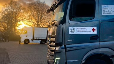 Erneute Unterstützung für die Bevölkerung der Ukraine: Daimler Truck AG spendet eine Million Euro