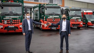 Großauftrag: Knettenbrech + Gurdulic übernimmt die ersten von mehr als 100 Fahrzeugen