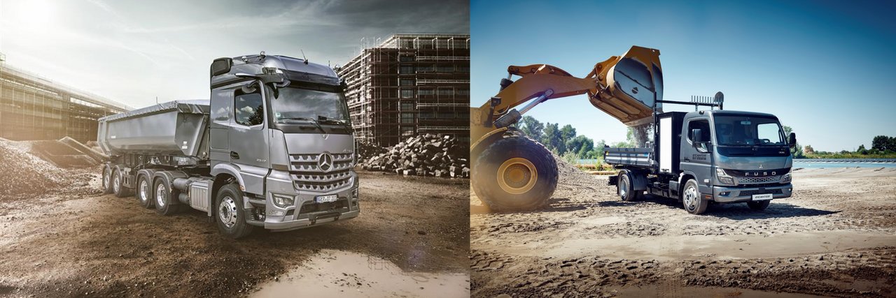 Daimler Truck auf der bauma 2025 - Header 