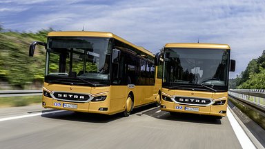 Daimler Buses auf der Messe Busworld Europe 2023 in Brüssel: Elektromobilität, Sicherheit und Nachhaltigkeit im Mittelpunkt