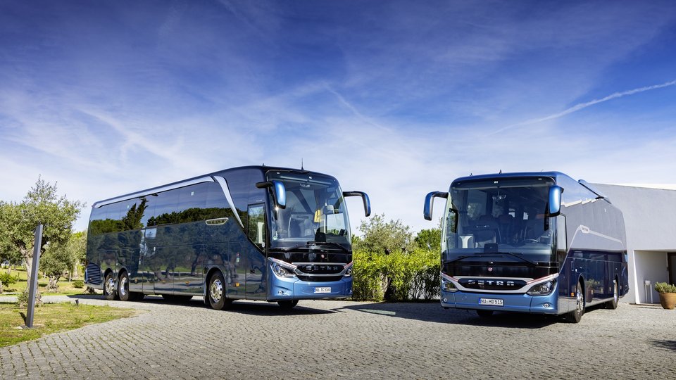 Setra TopClass 516 HDH and Setra ComfortClass 515 HD