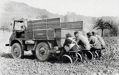 Unimog – with a track width suitable for potato fields