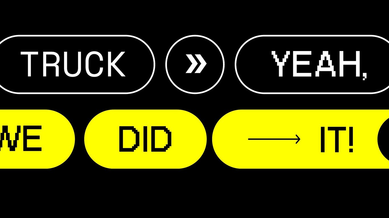 Graphic: Truck Yeah, we dit IT