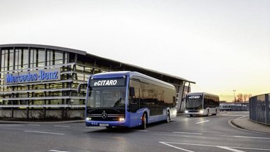 Rekord für Mercedes-Benz: 55.555 Citaro – der vollelektrisch angetriebene Jubiläumsbus eCitaro fährt in Schweden