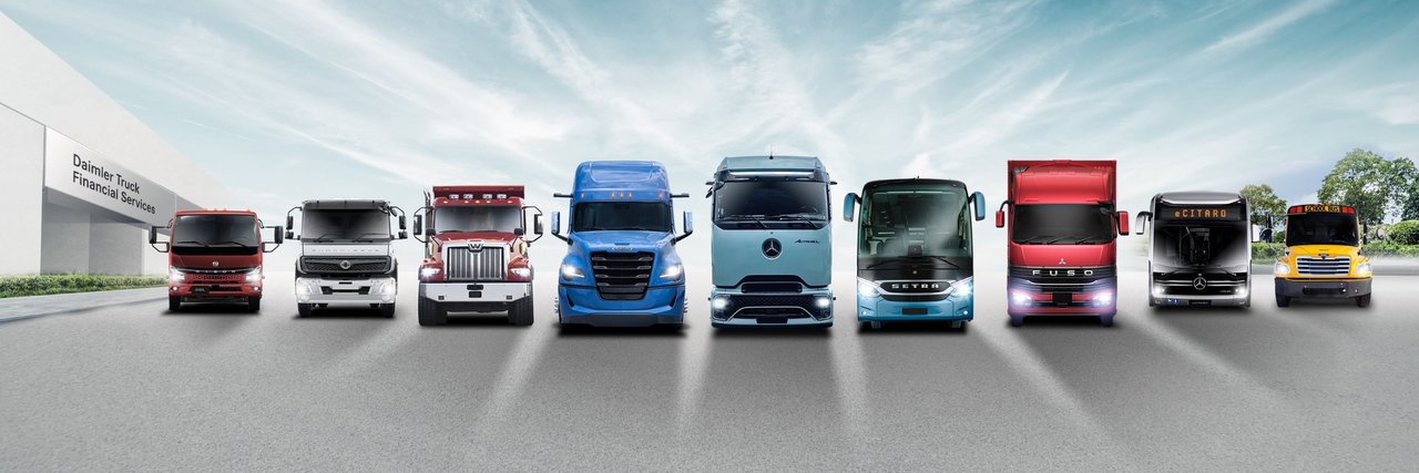 Family Shot Daimler Truck AG: Range brands and products