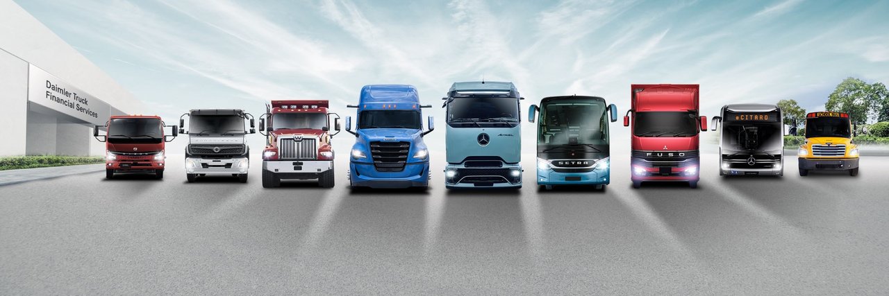 Family Shot Daimler Truck AG: Range brands and products