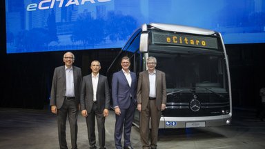 Daimler Buses gives an outlook on the 2018 IAA Commercial Vehicles: Electrification of the public transport network: World premiere of the all-electric Mercedes-Benz eCitaro city bus