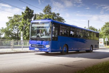 Driving Experience: The new Mercedes-Benz Intouro and Sprinter Minibuses, Ulm/Germany, June 2021