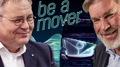 „Alternative Antriebe sind alternativlos“: Sascha Hähnke, Geschäftsführer von Rhenus, spricht im „be a mover Talk“ mit Jörg Howe über die Zukunft der E-Mobilität