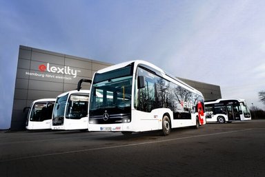 Emil, Edith and Elton in Hamburg: VHH are charged and ready with 16 new eCitaro buses
