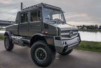 Mercedes-Benz Special Trucks unveils the most luxurious Unimog ever