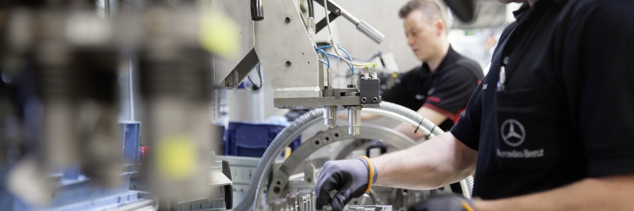 Daimler Truck Produktion Werk Mannheim