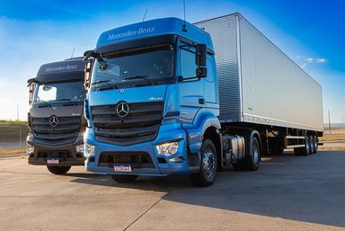Mercedes-Benz Trucks introduces new extra-heavy truck Axor for Brazilian market