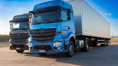 Mercedes-Benz Trucks introduces new extra-heavy truck Axor for Brazilian market