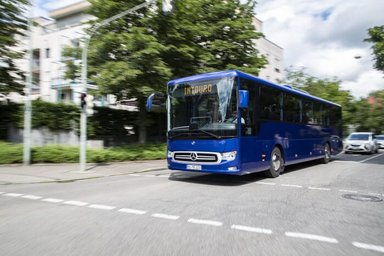 Driving Experience: Der Neue Mercedes-Benz Intouro und Sprinter Minibusse Ulm/Deutschland, Juni 2021