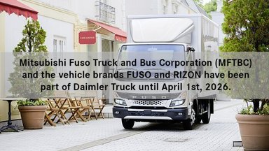 Start of Sales: FUSO introduces all-new Canter in Europe. Major updates in design, safety and comfort. 