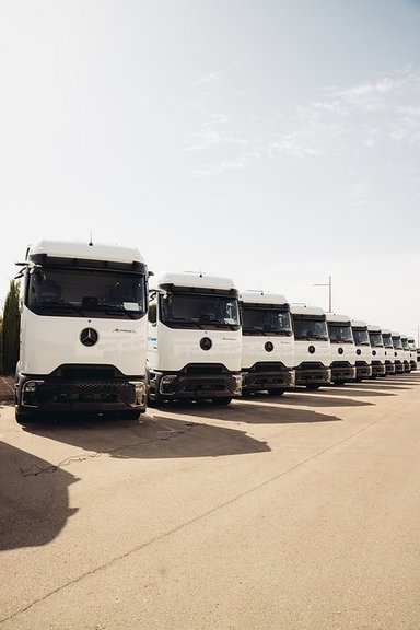 43-fache Power: A.M.A. aus Spanien setzt auf den neuen Mercedes-Benz Actros L ProCabin