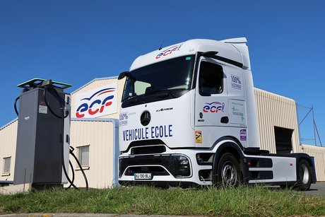 Fahrschul-Lkw der nächsten Generation: der eActros 600