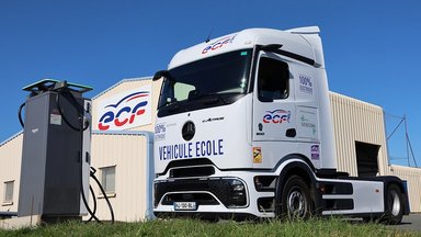 Fahrschul-Lkw der nächsten Generation: der eActros 600