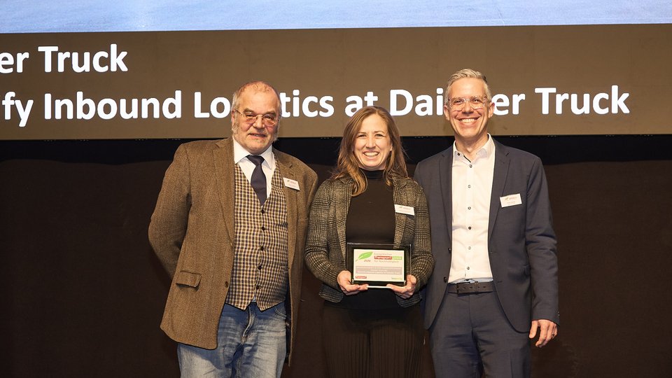 Das Team bei der Preisverleihung in München