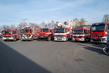 New Mercedes-Benz Arocs for the Prague fire brigade