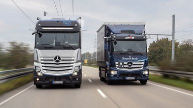 Discussion battery-electric vs. hydrogen: Daimler Truck consistently pursuing dual-track strategy with both technologies