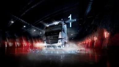 Mercedes-Benz Lkw: Starker Auftritt des neuen Actros: Mercedes-Benz Trucks präsentiert das Sondermodell „Edition 1“ auf der IAA Nutzfahrzeuge