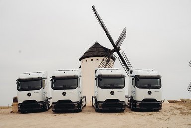 43-fache Power: A.M.A. aus Spanien setzt auf den neuen Mercedes-Benz Actros L ProCabin