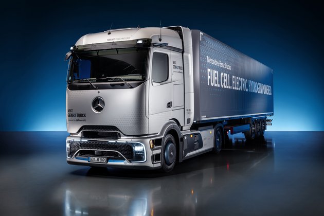 Daimler Truck presents Mercedes-Benz NextGenH2 Truck with small-series production planned from end of 2026