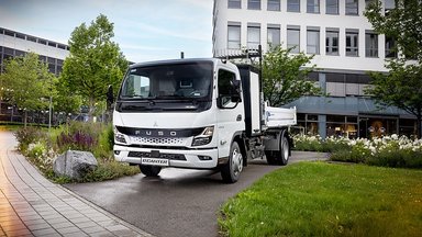 Next Generation eCanter at GaLaBau 2024: FUSO shows electromobility solutions for a wide range of tasks in horticulture and landscaping