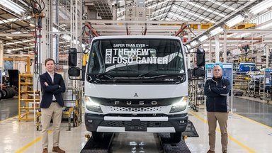 Tramagal: Produktionsstart für den neuen FUSO Canter Leicht-Lkw von Daimler Truck in Europa 
