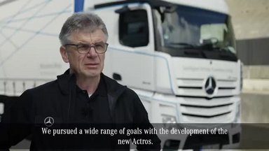 Statement Dr. Manfred Rohr, Senior Manager Vehicle Testing Mercedes-Benz Trucks