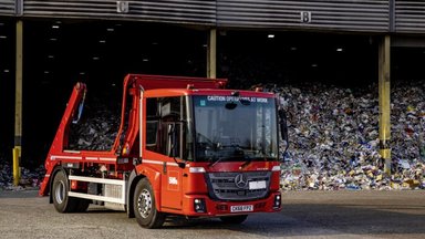 43 new Mercedes-Benz Econic trucks equipped with new body variants for the UK