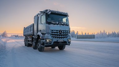 New eArocs 400 proves its capabilities in winter testing at minus 20 degrees
