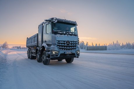 New eArocs 400 proves its capabilities in winter testing at minus 20 degrees
