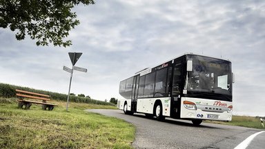 Sieben Setra Busse für Teinachtal-Reisen