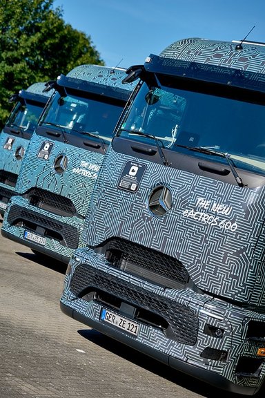 eActros 600 Driving Experience - Event Pictures
