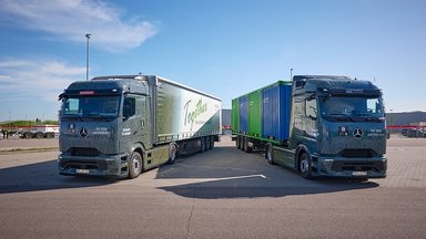 Start of eActros 600 customer testing – Contargo and Remondis take over first electric trucks