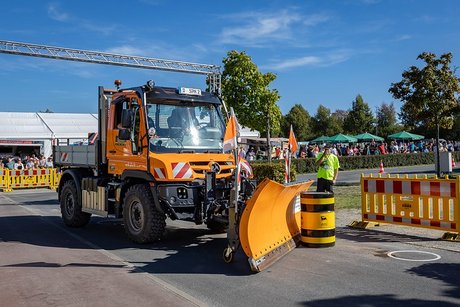 Unimog in the spotlight at the 4th German Snow Plow Championship