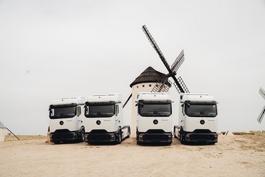43-fache Power: A.M.A. aus Spanien setzt auf den neuen Mercedes-Benz Actros L ProCabin