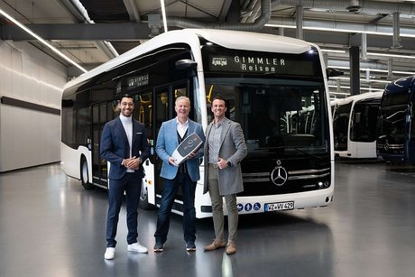 Drive system transition at Gimmler Reisen: Emission-free public transport is launched with new electric buses in Wetzlar, Hesse