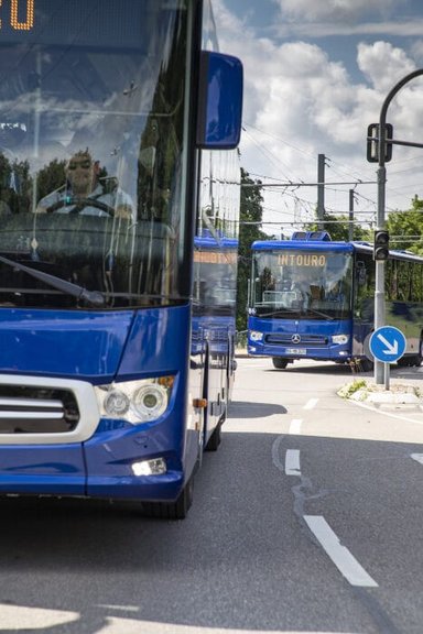 Driving Experience: Der Neue Mercedes-Benz Intouro und Sprinter Minibusse Ulm/Deutschland, Juni 2021