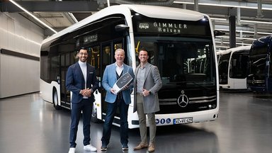 Drive system transition at Gimmler Reisen: Emission-free public transport is launched with new electric buses in Wetzlar, Hesse