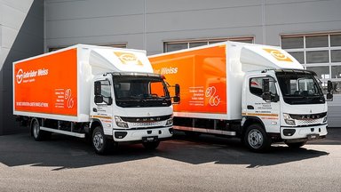 All-electric right to your doorstep: FUSO eCanter in use at logistics service provider Gebrüder Weiss in Croatia