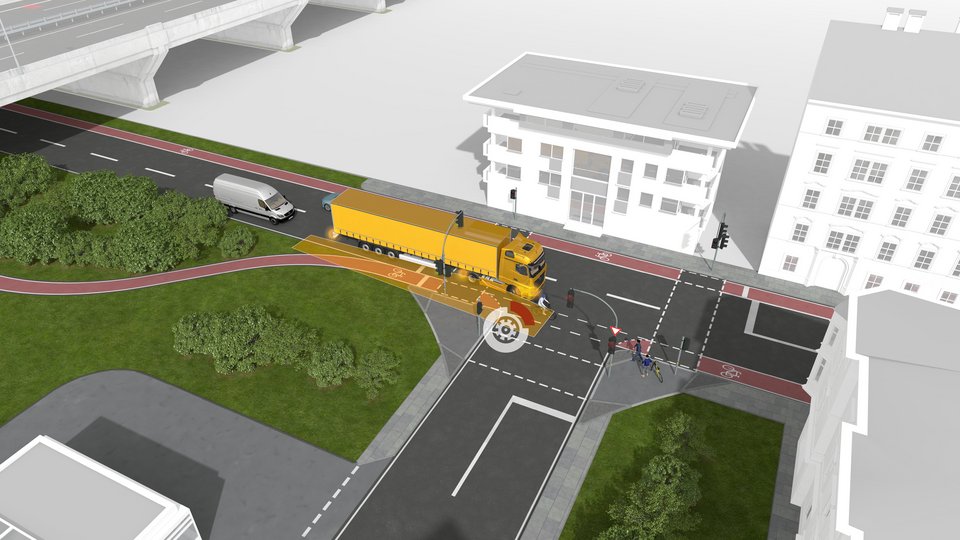 Sicherheitsassistenzsystem Daimler Truck