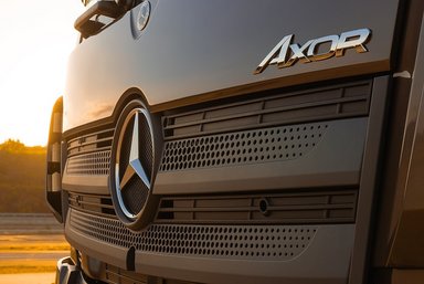 Mercedes-Benz Trucks introduces new extra-heavy truck Axor for Brazilian market