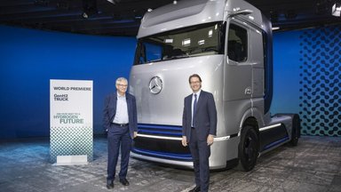 Daimler Trucks präsentiert Technologiestrategie für Elektrifizierung – Weltpremiere des Mercedes-Benz Brennstoffzellen-Konzept-Lkw