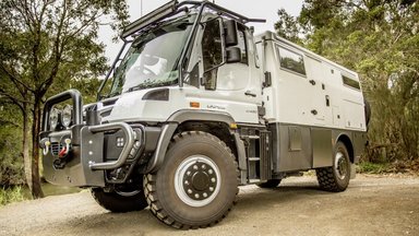 Entdecker fahren Unimog