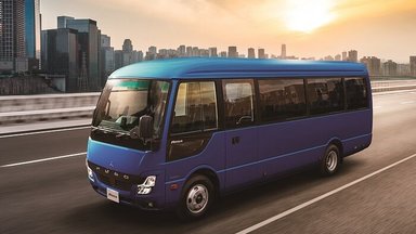 Mitsubishi Fuso launches the updated light-duty Rosa bus